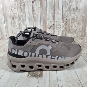 On Running Cloudmonster Iron Hay Grey Road Running Shoes Womens‎ 10 72.98390